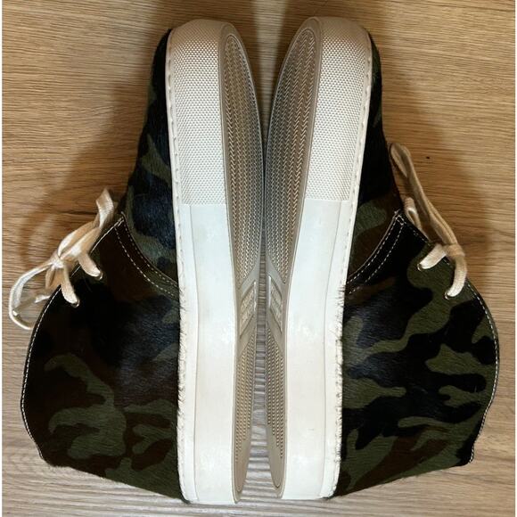 Penelope Chilvers Women's Jungle Camo Pony Hair Chukka Boots - Size 39EU/8US - Picture 4 of 7